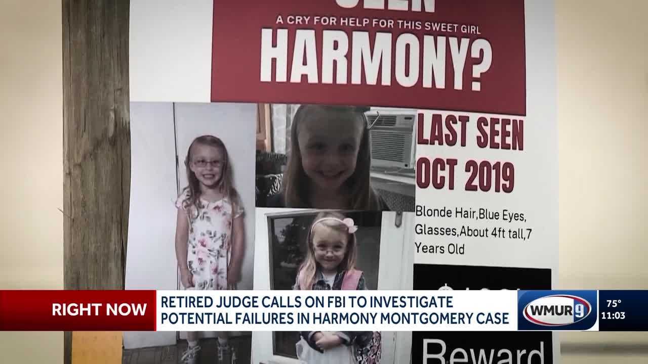 Retired judge calls on FBI to open investigation into death of Harmony