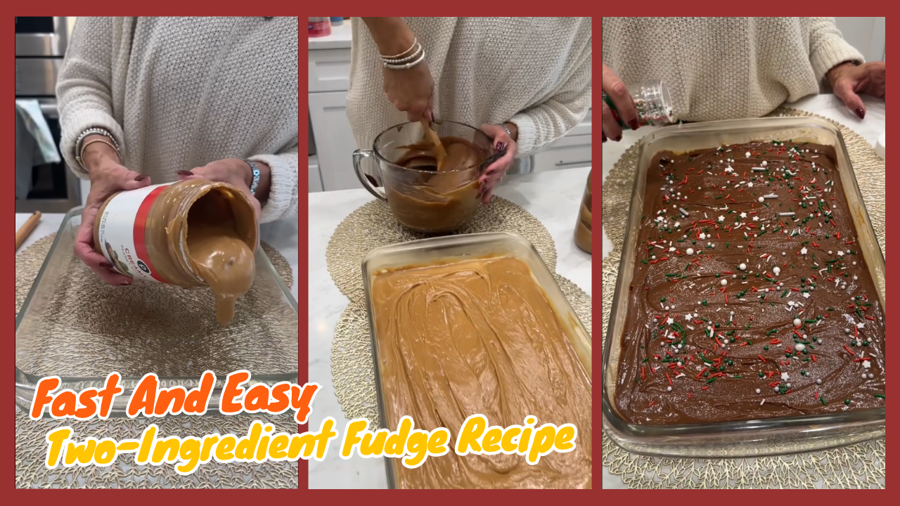 Fast And Easy Two Ingredient Fudge Recipe