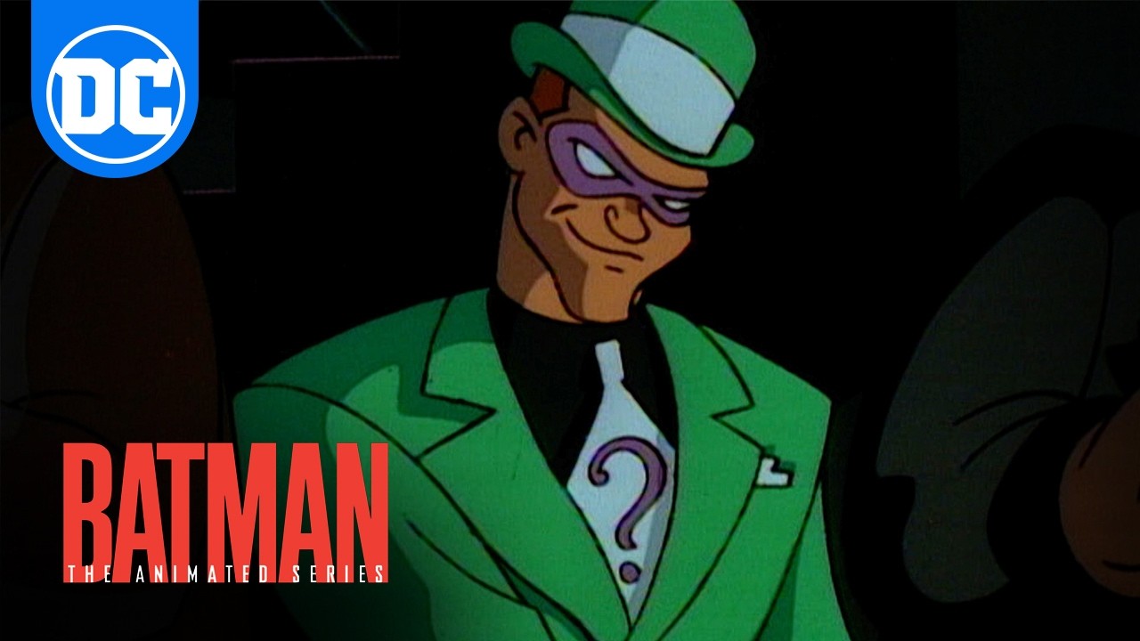 Batman: The Animated Series - Batman Meets The Riddler | Super Scenes | DC