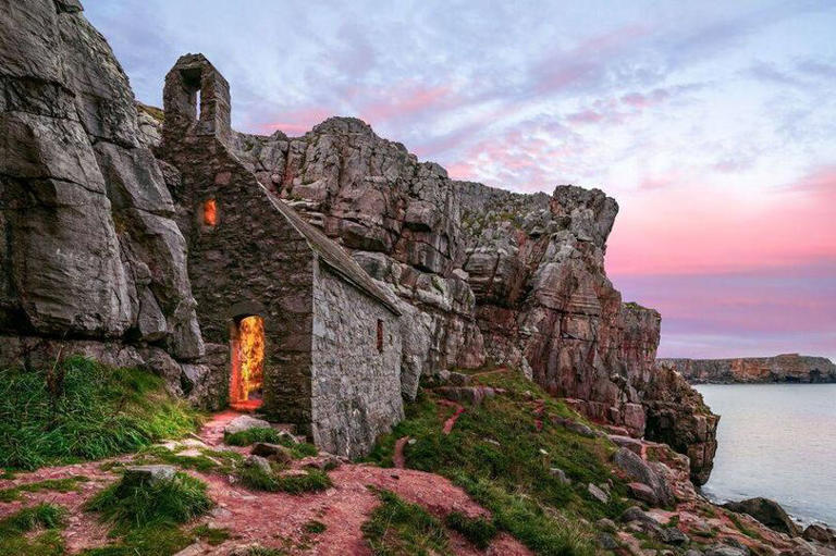 There's a centuries-old secret carved into the rocks on this ...