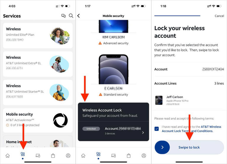 AT&T's New Lock Option Thwarts Thieves Who Try to Access Your Account