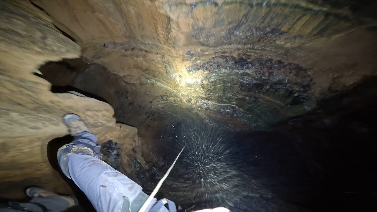Exploring a Deep Cave Found Right in Someone’s Backyard