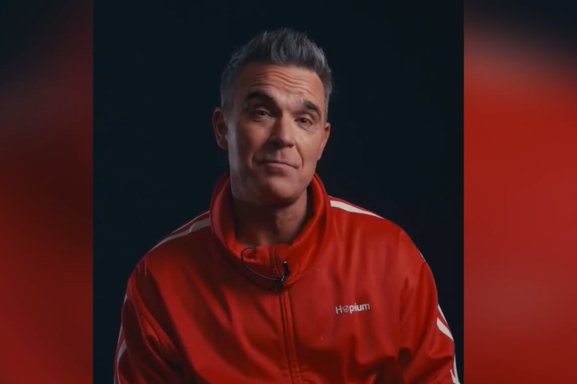 Robbie Williams is urging fellow Stokies to help set a new world record by taking part in the biggest ever tea party