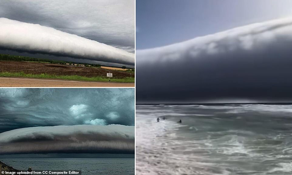 What is a 'roll cloud'? Bizarre weather phenomenon spotted in Portugal