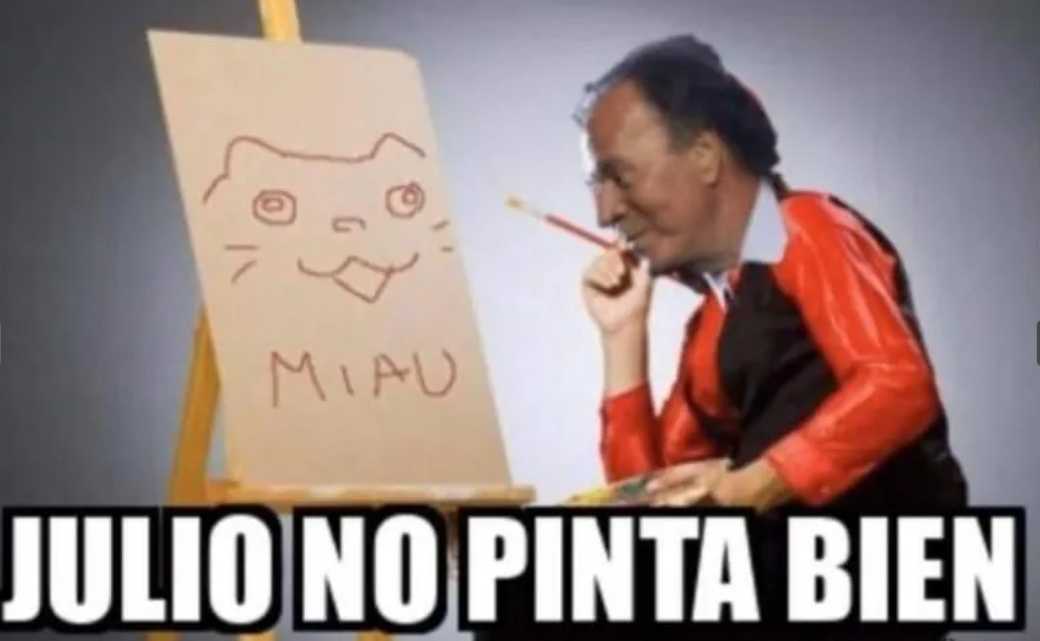 Los mejores memes de Julio Iglesias
