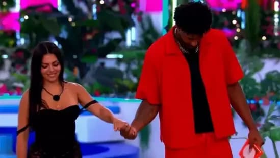 Love Island USA: Huda and Chris make up with passionate kiss after