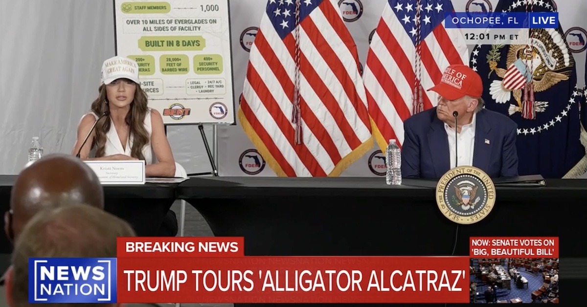 Kristi Noem Shares Jaw Dropping Story at Trump Presser About Detained