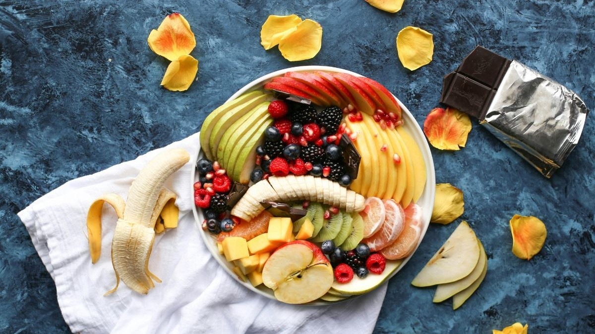 Bowl de quinoa con frutas y miel