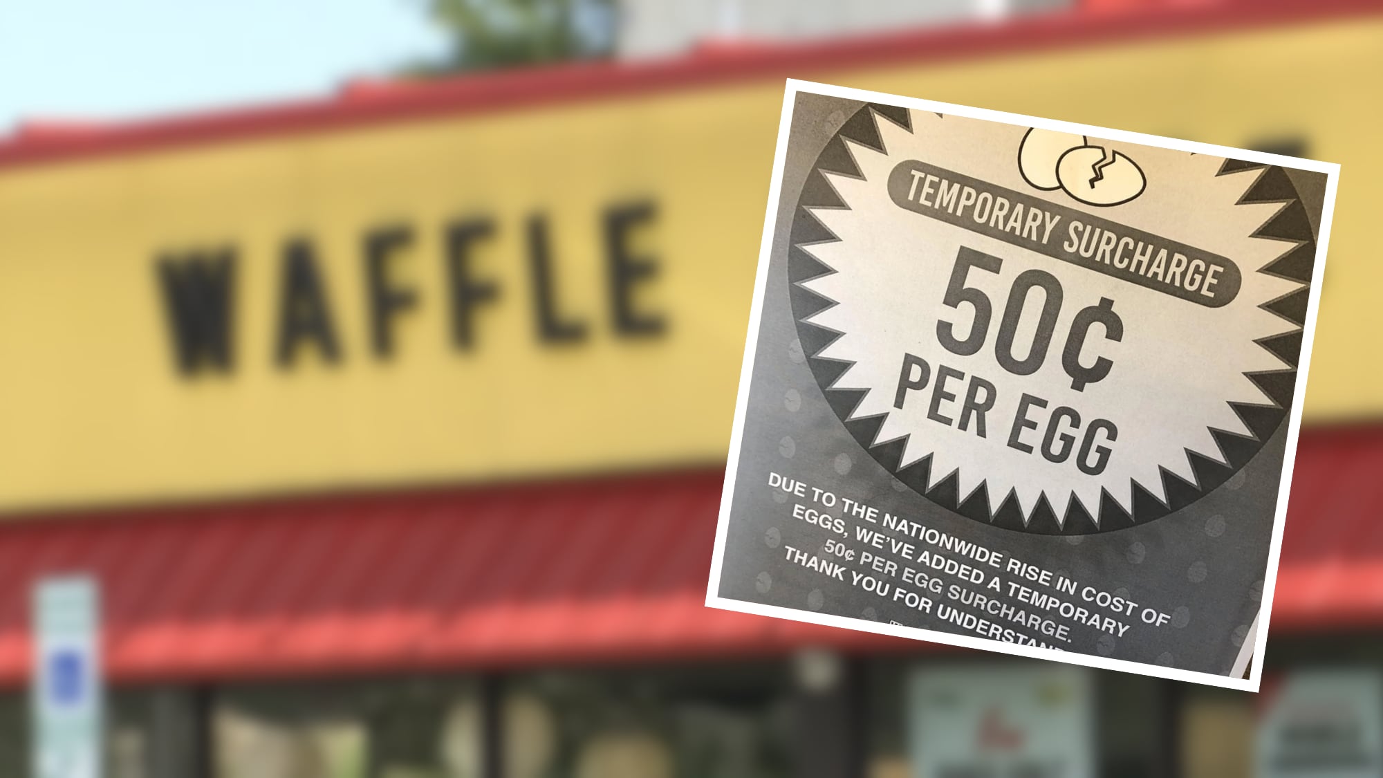 Waffle House drops egg surcharge