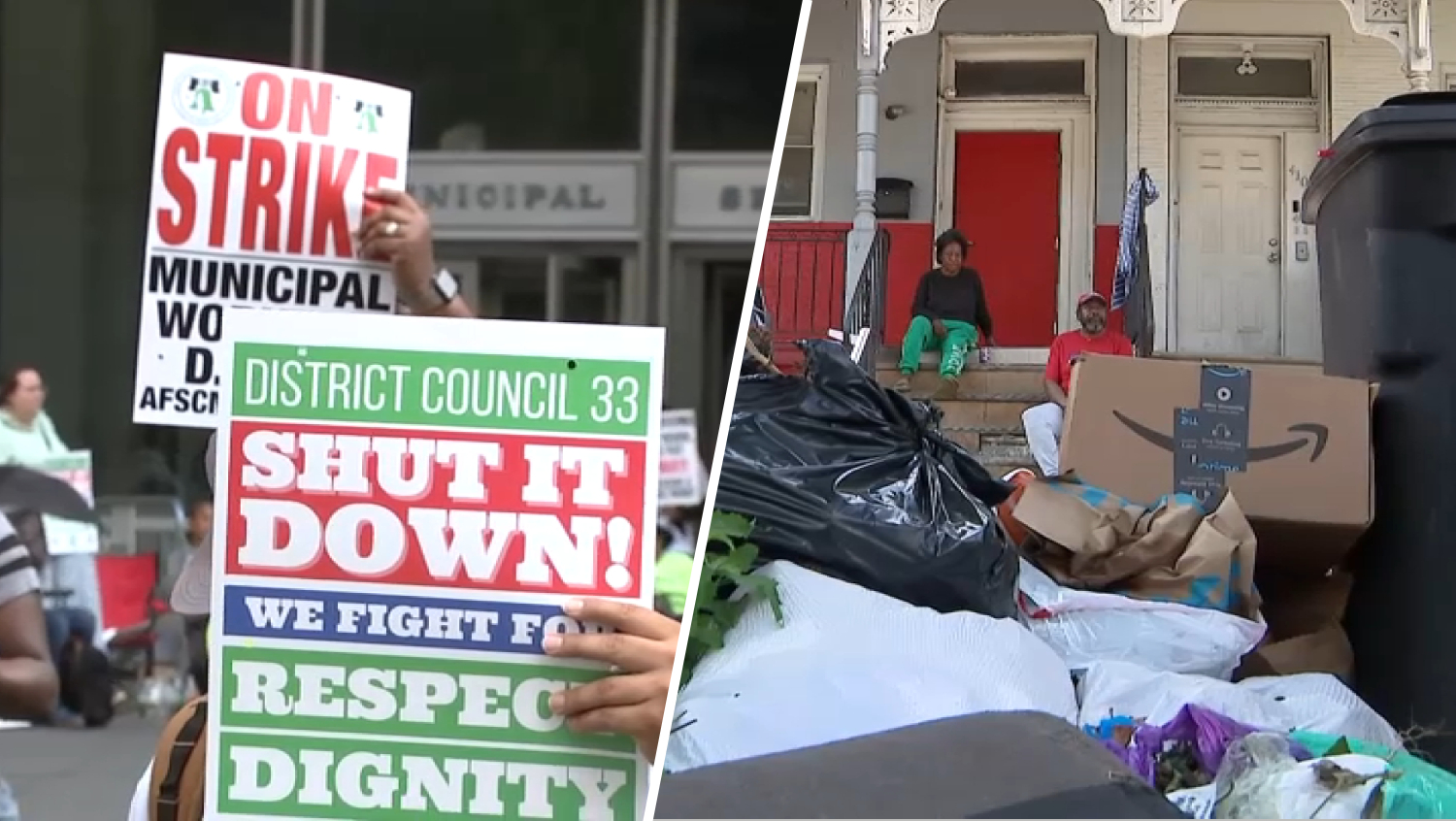 trash day philadelphia july 4