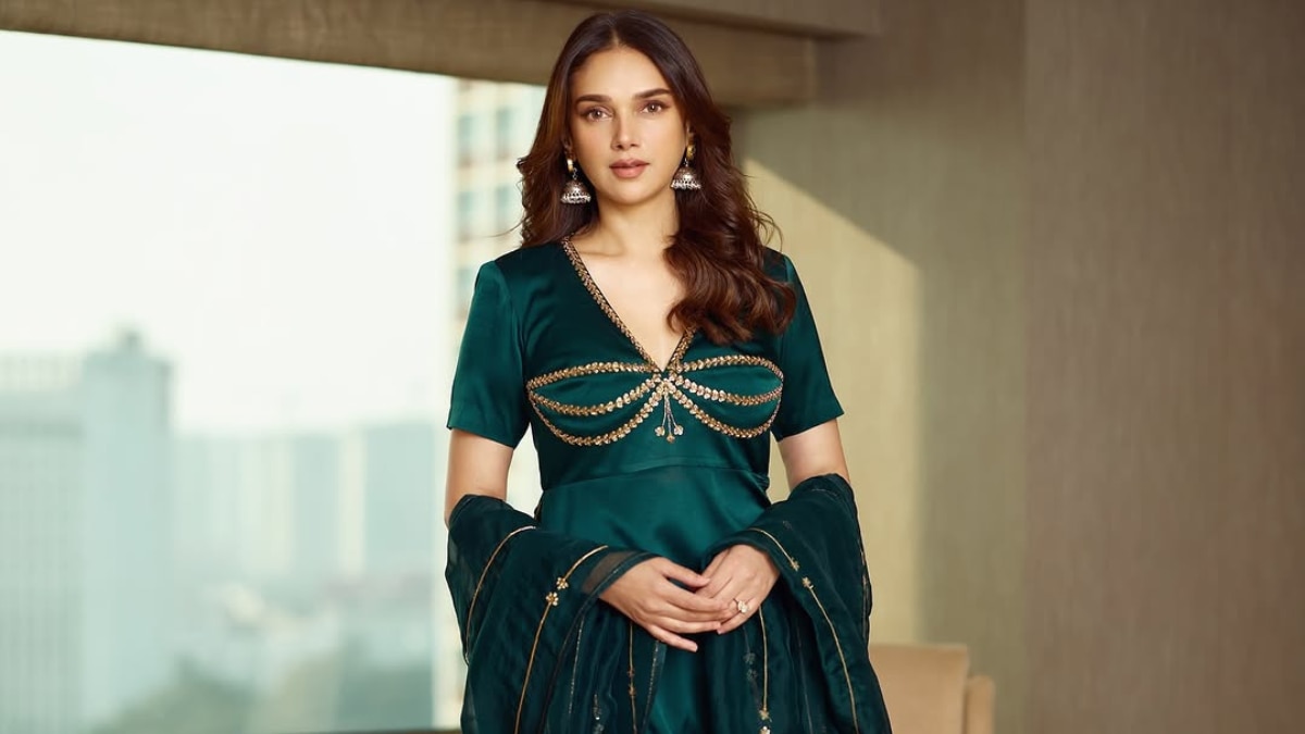 Sawan 2025  7 Glamorous Green Ethnic Looks of Aditi Rao Hydari To Try