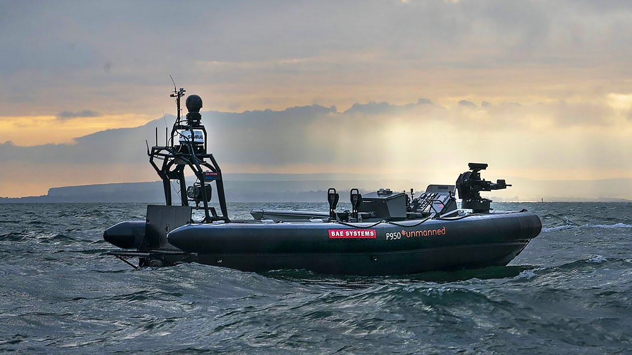 BAE Systems' Autonomous Armed P950 RIB – Naval Tech of the Future