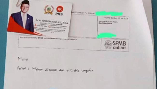 Wakil Ketua DPRD Banten Dicopot, Imbas Kasus Memo Titip Siswa