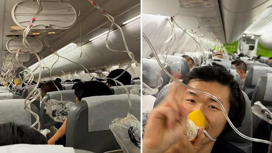 Japan Airlines flight plunges 26,000ft in 10 minutes