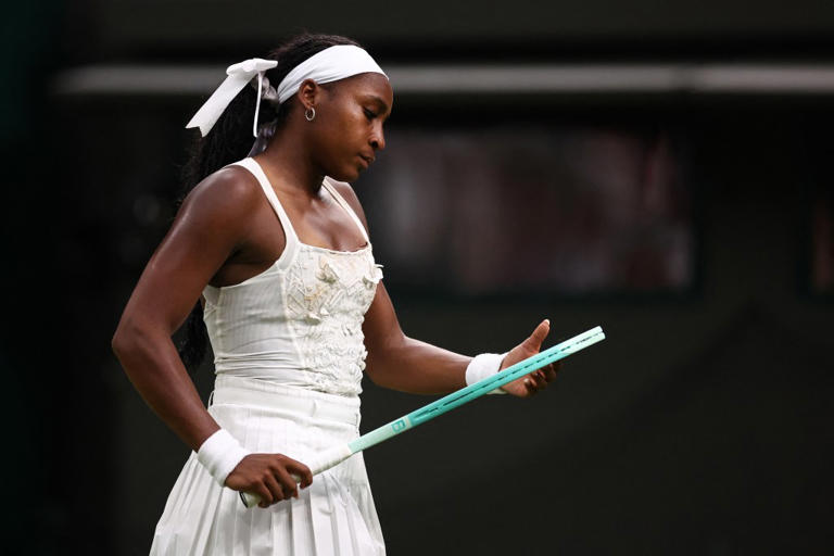 Coco Gauff ‘mentally overwhelmed’ before shock firstround Wimbledon exit(00)