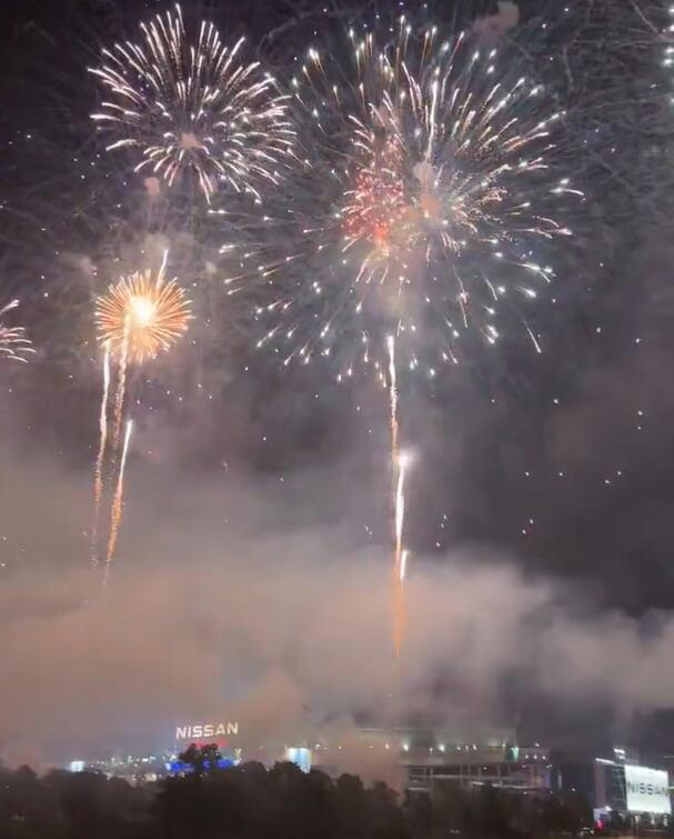 fireworks downtown nashville july 4th