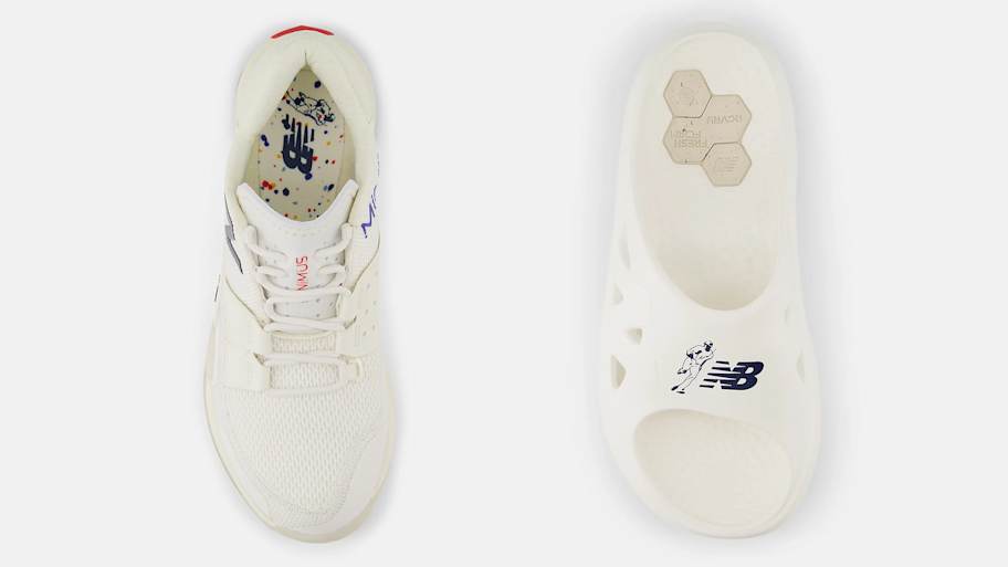 New Balance Drops Shohei Ohtani Shoes & Slides in Dodgers Colors