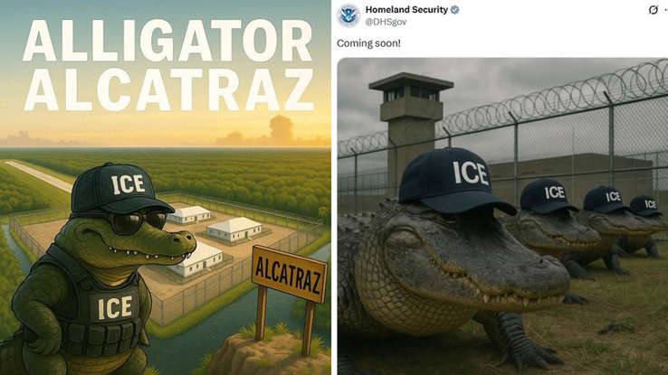 20 Memes About Florida's New 'Alligator Alcatraz' ICE Detention Center