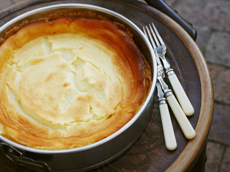 Low Carb zum Naschen: Dieser Käsekuchen ist ein Diät-Traum