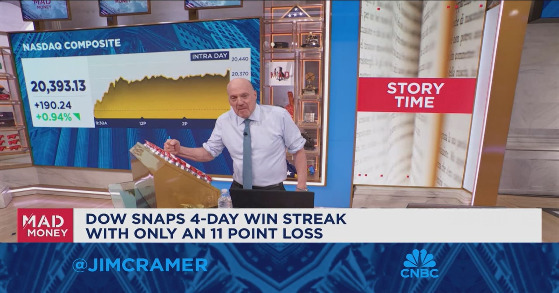 Stories are driving much of the action, it's why the market's buoyancy