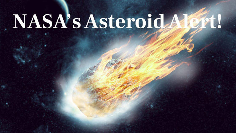 An airplane-sized, 130-foot asteroid is approaching Earth today at a speed of 16,048 miles per hour