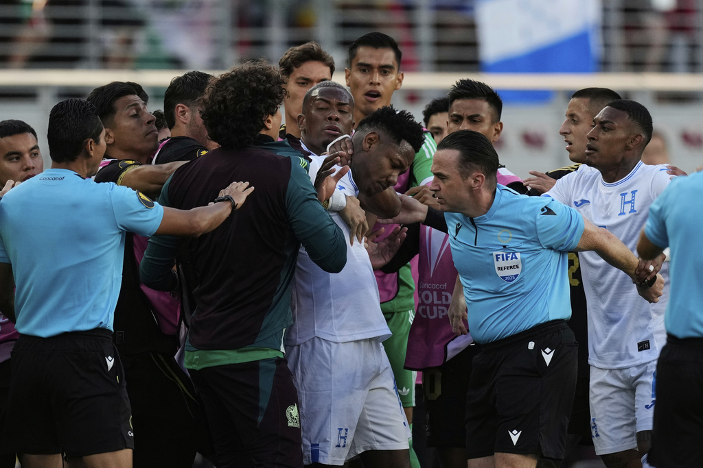 Gold Cup Mexico Honduras Soccer