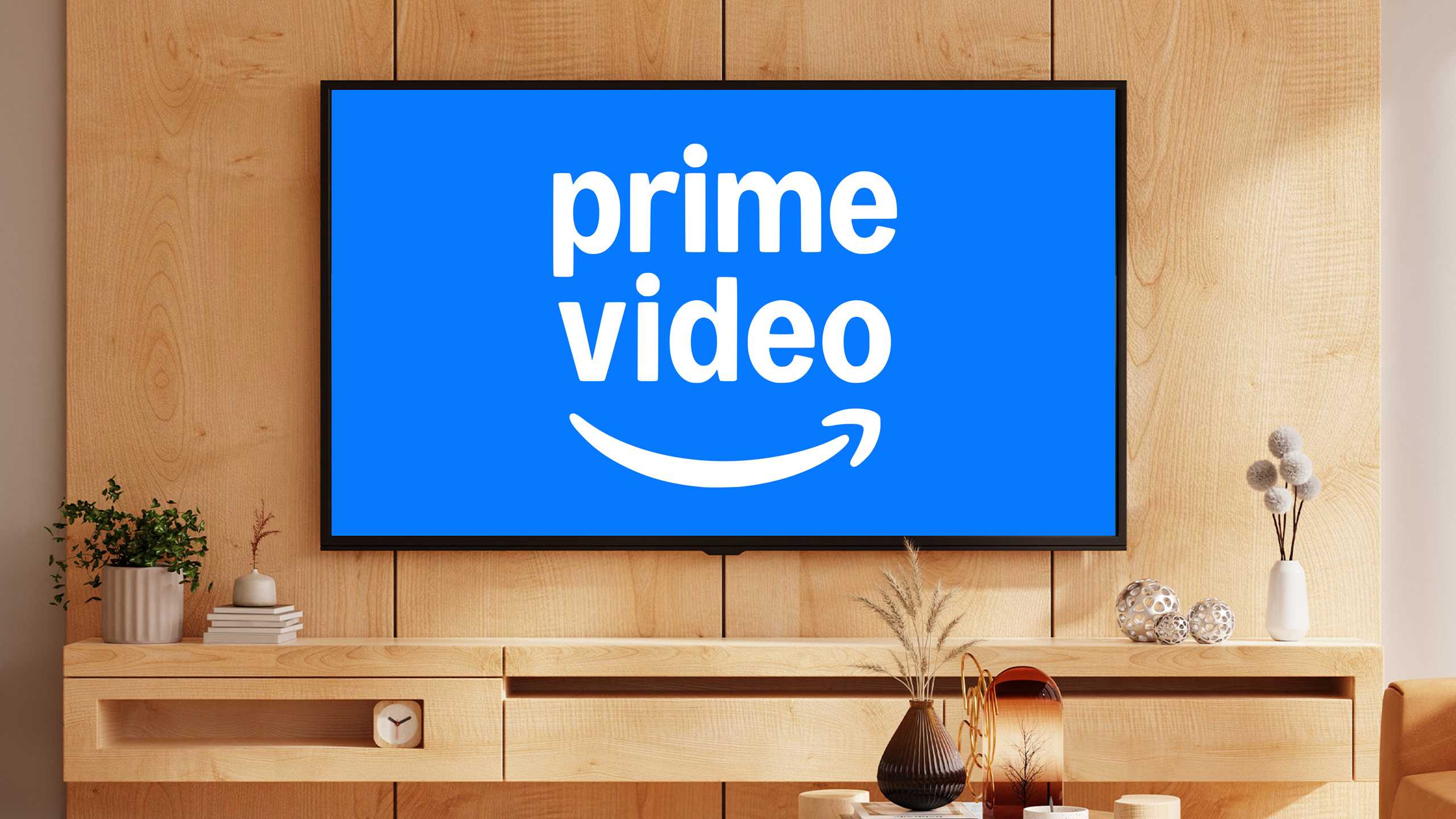 Prime Video on living room TV.