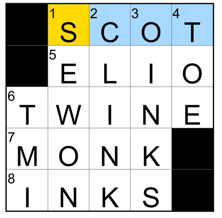 Today's NYT Mini Crossword Answers for Thursday, July 3