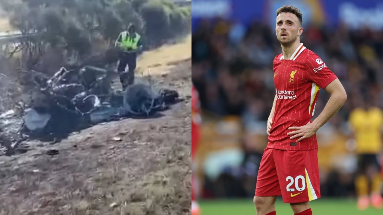 Revelan impactante video del accidente en el que murió Diogo Jota: así  quedó el Lamborghini en el que viajaba
