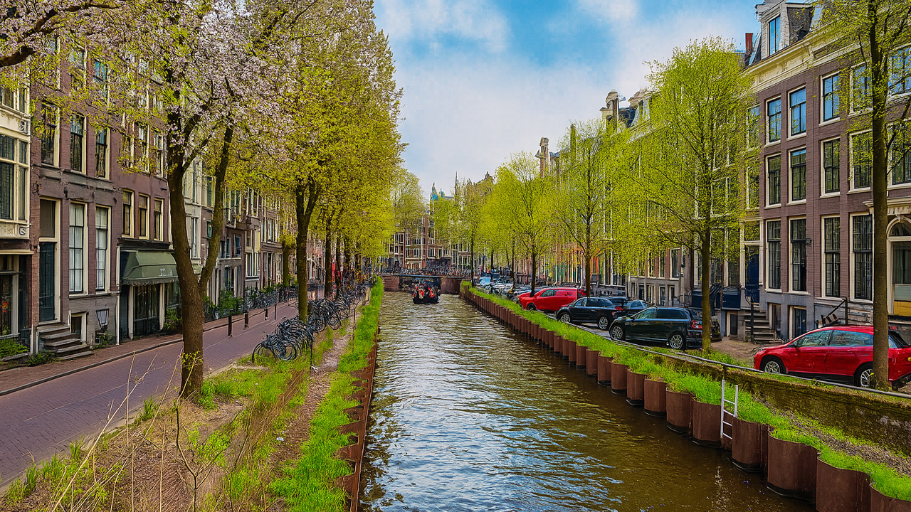 K&ouml;nigstag in Amsterdam 2025 &ndash; 4K Stadtrundgang | Niederl&auml;ndische