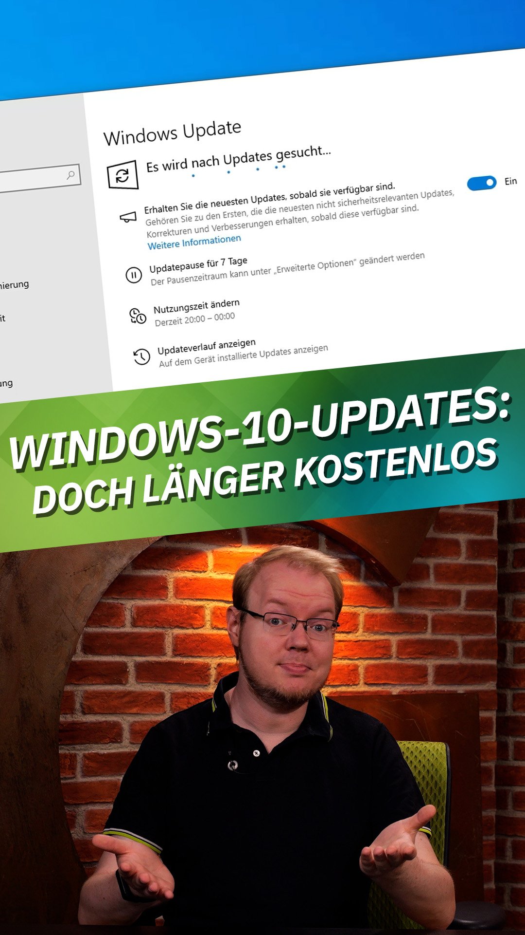 Windows 10 lebt weiter… für ein Jahr!
