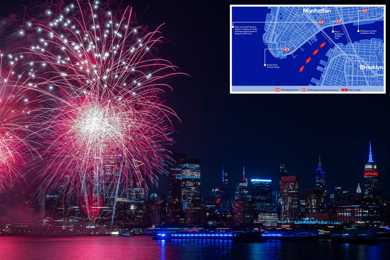 4th of july fireworks nyc 2025 macys