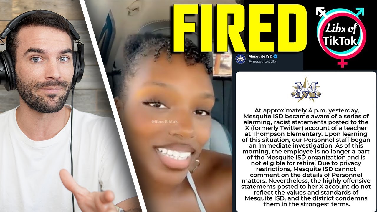 Black supremacist teacher fired after insane racist rant
