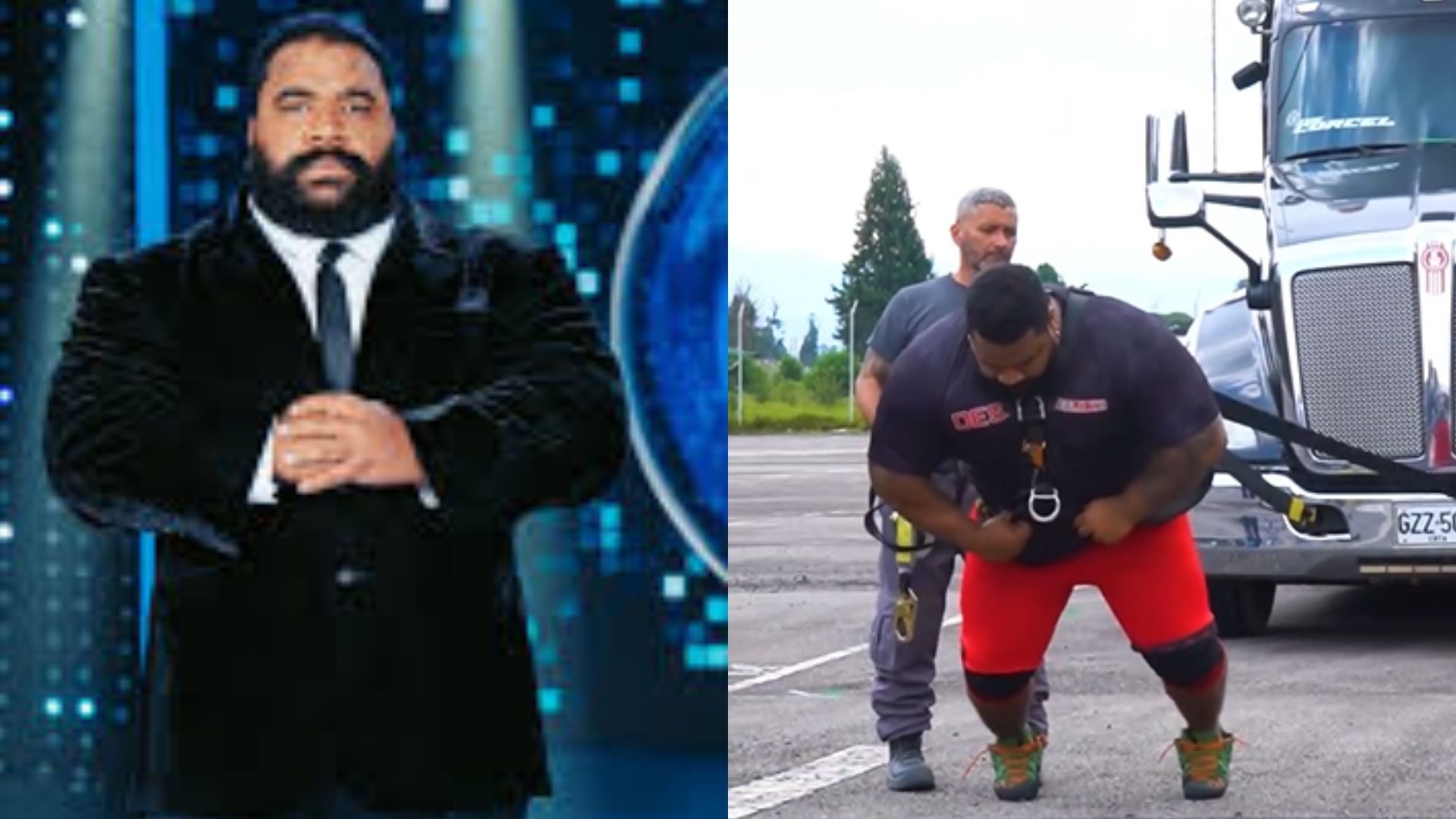 Video: así fue el impactante ingreso de Búfalo al Desafío del Siglo XXI con  una prueba de fuerza extrema