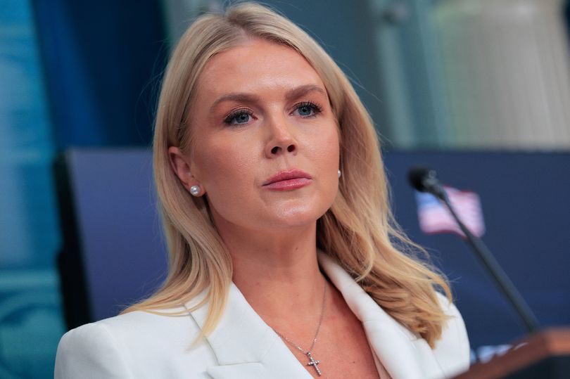 Karoline Leavitt shares White House briefing photo but it backfires  spectacularly