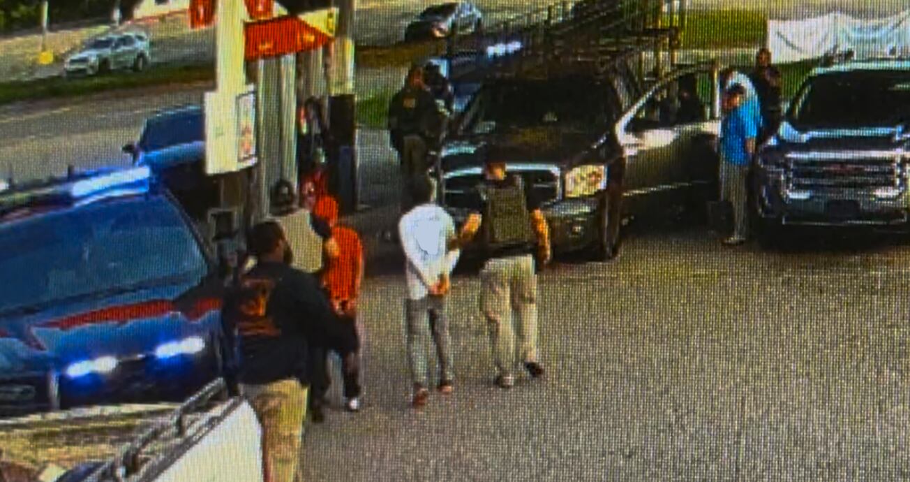 EXCLUSIVE Video shows illegal immigration arrests in Mobile