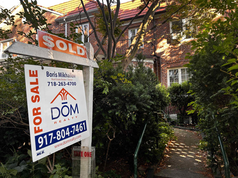 Photo by: Lindsey Nicholson/UCG/Universal Images Group via Getty Images Home prices are becoming increasingly expensive, making it harder for many to keep with their mortgage payments.
