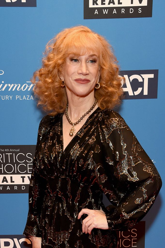 Kathy Griffin unveils new look as she reveals third facelift 'I'm so(02)