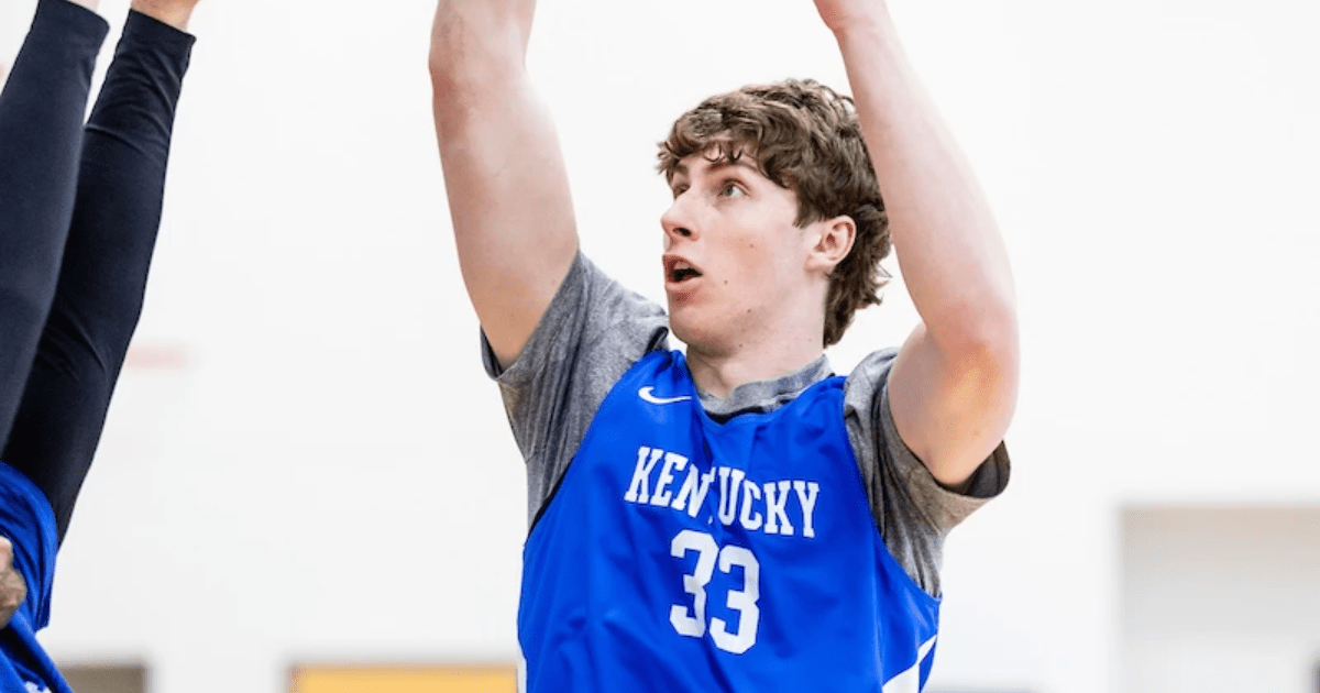 Reece Potter admits he did not believe Kentucky was reaching out to him