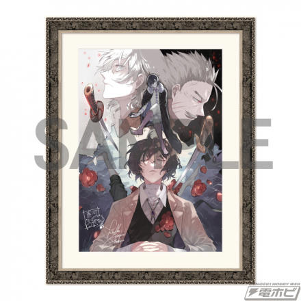 値下げ中　激レア　文豪ストレイドッグス　春河３５　複製原画　当選品 文豪ストレイドッグス 文スト 春河35画集 2層アクリルスタンド 抽選