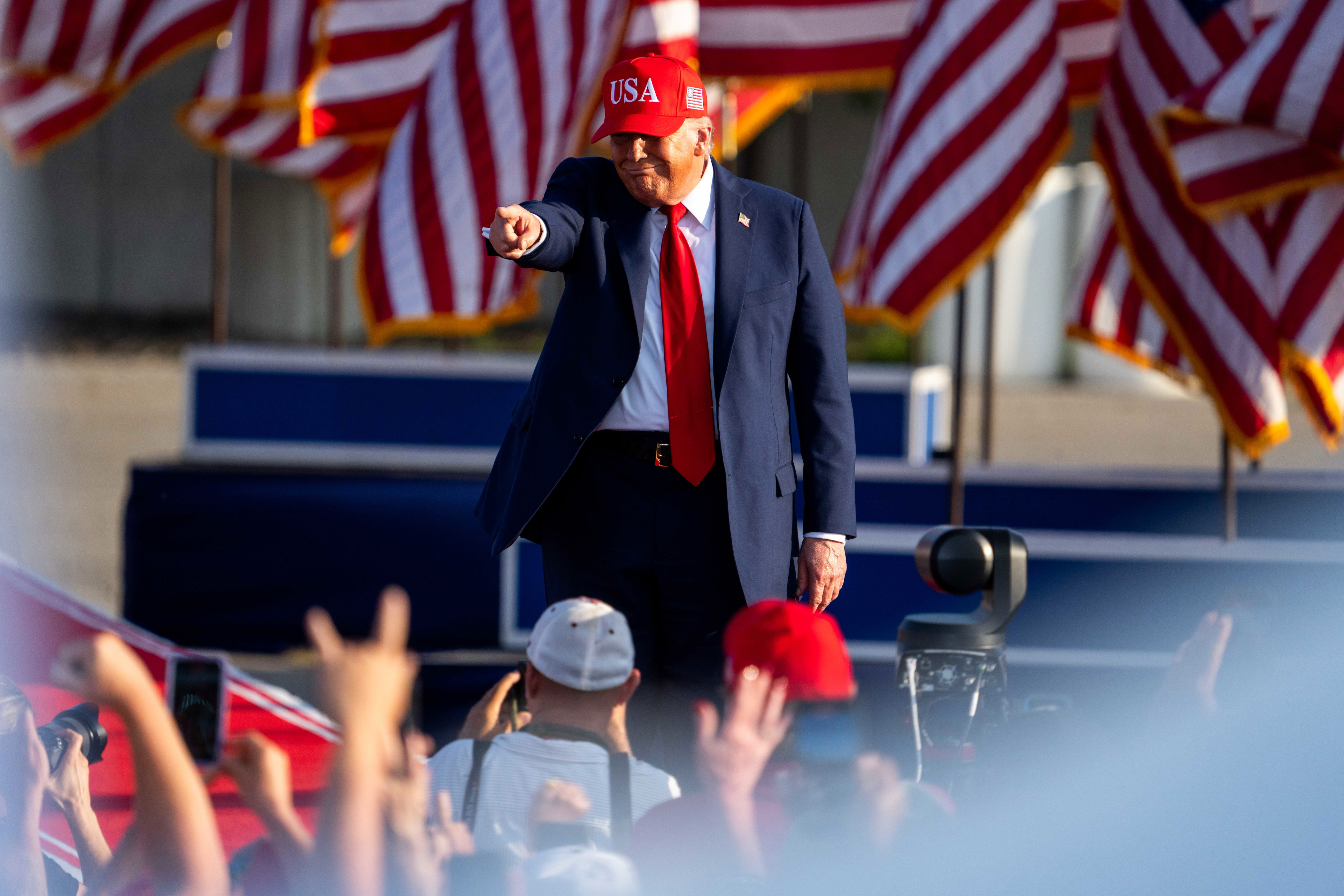 President Donald Trump will return to Iowa for a speech on the economy