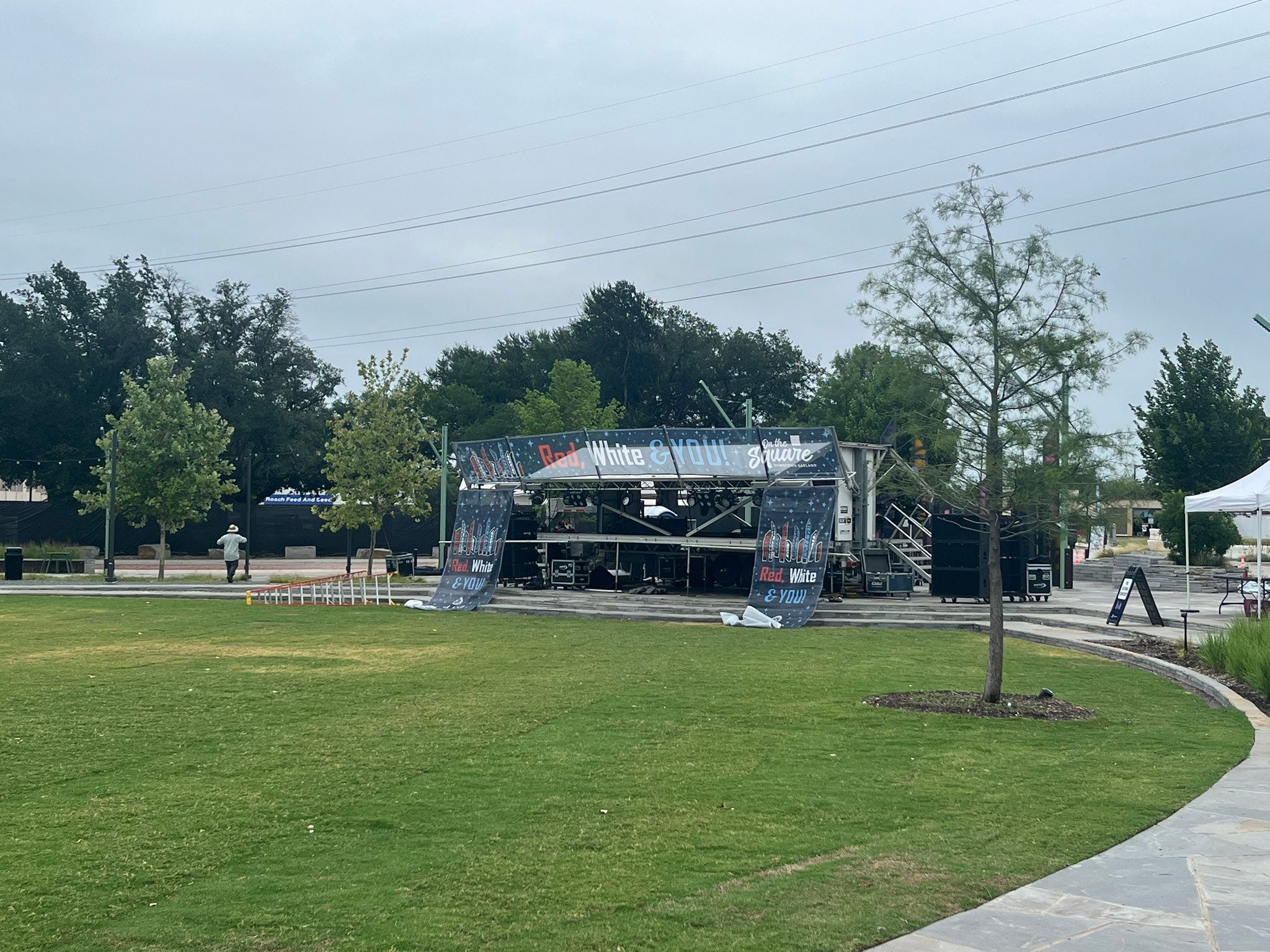 garland july 4th fireworks