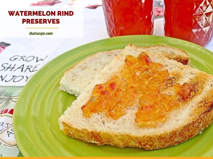 Watermelon Rind Jam: Bursting with Flavor