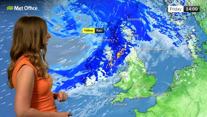 Met Office Friday morning weather forecast 04/07/2025