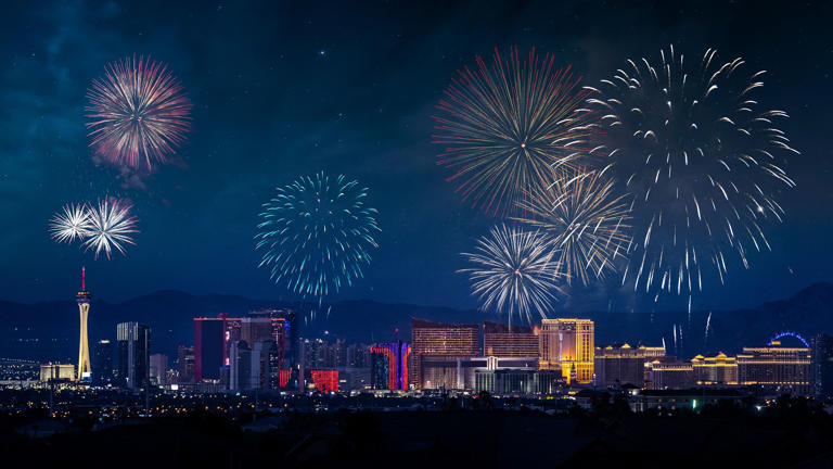 4th of july fireworks show in las vegas