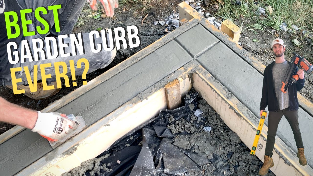 Upgrade your yard with this concrete edging project