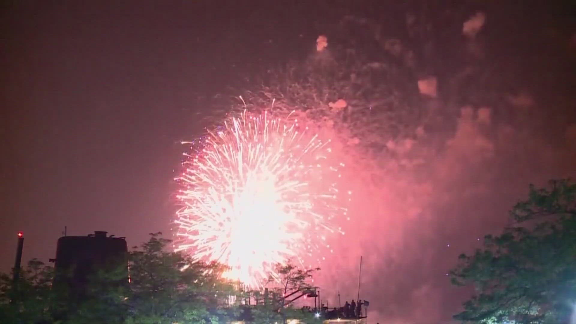 4th july fireworks 2025 ohio