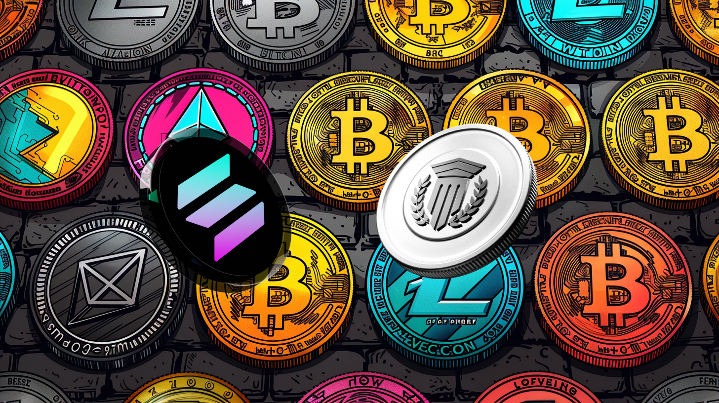 Criptomonedas Solana, Litecoin y XRP