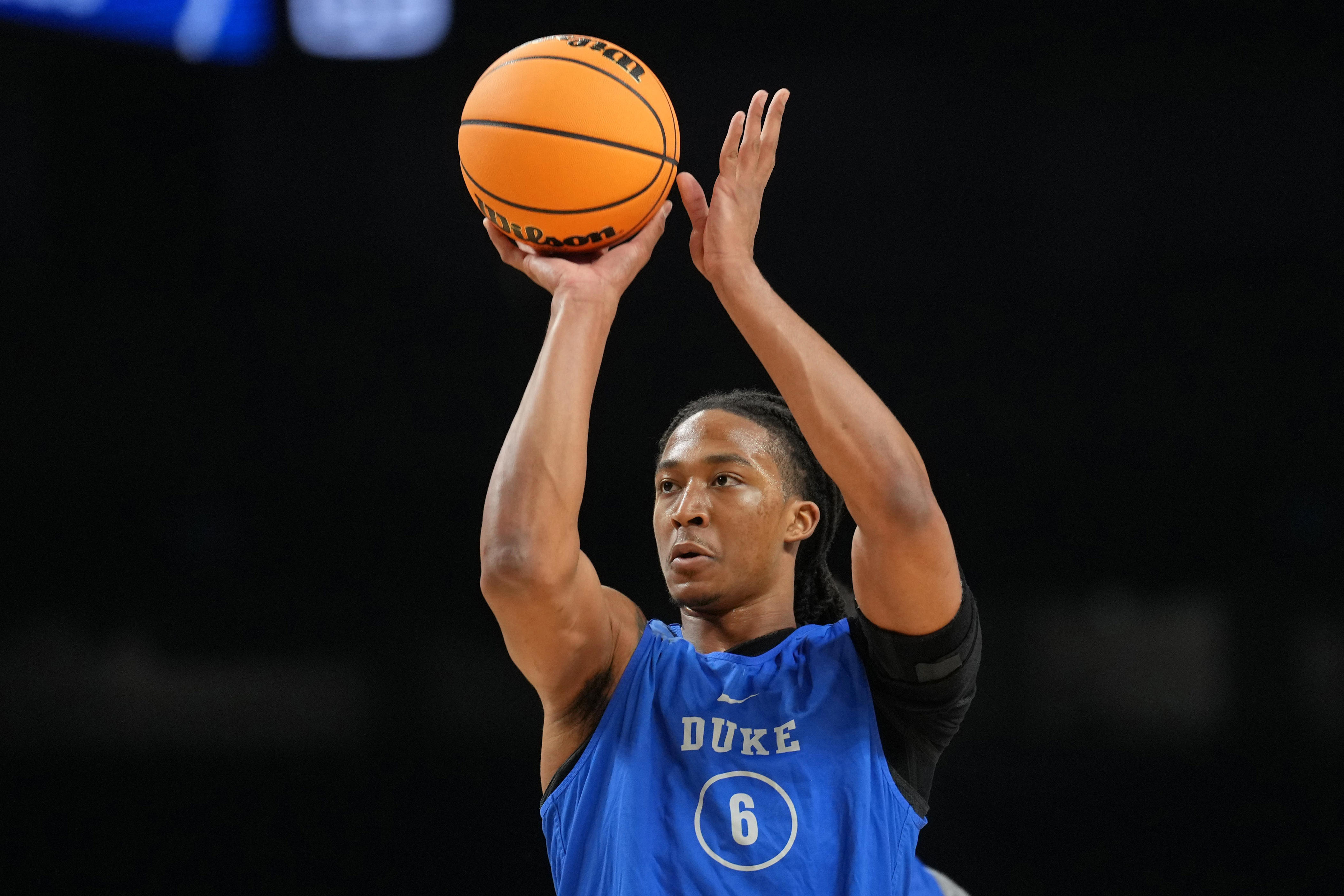 Duke's Maliq Brown provides an update on offseason rehab process