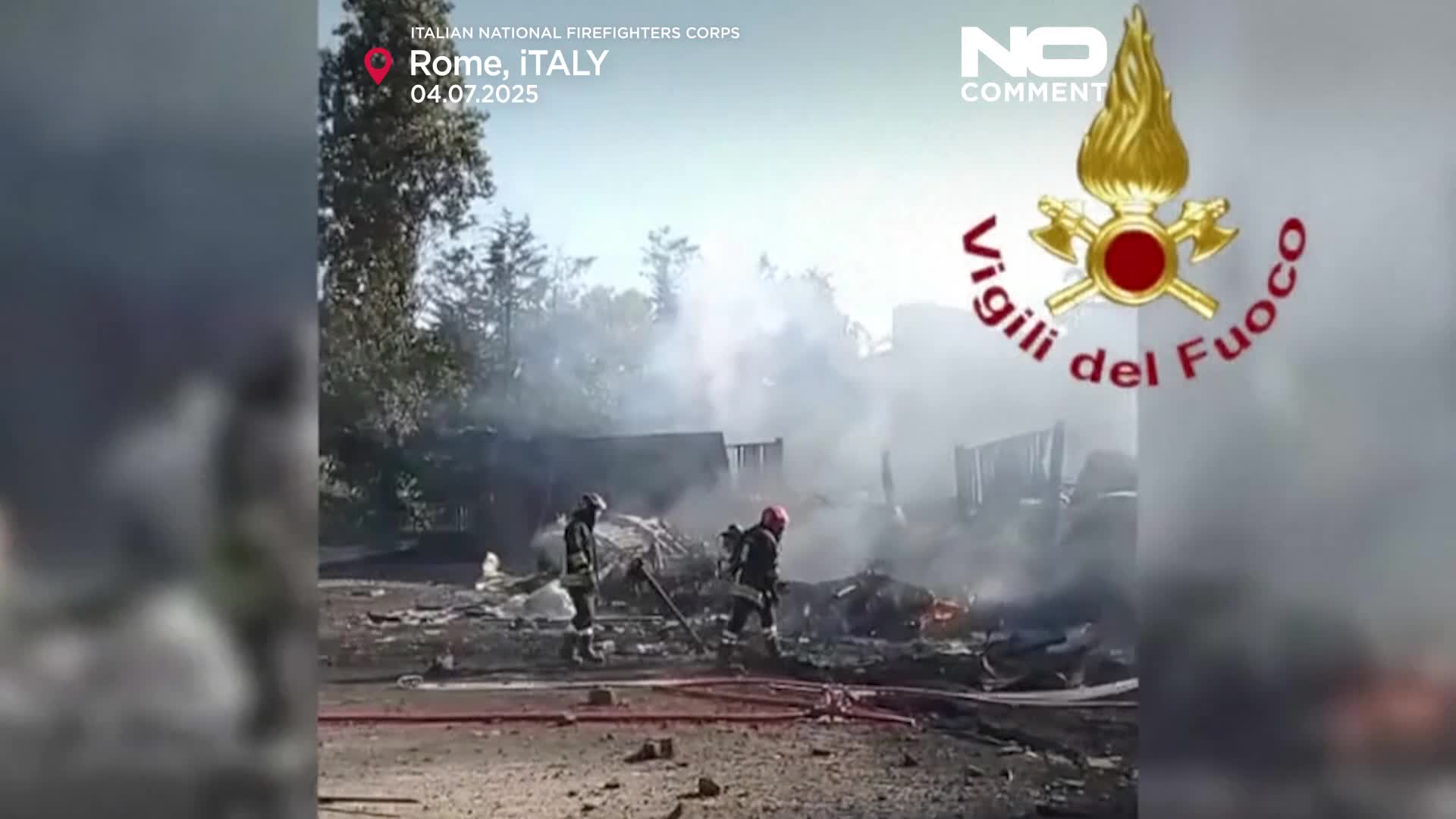 Explosion at Rome fuel station leaves dozens injured